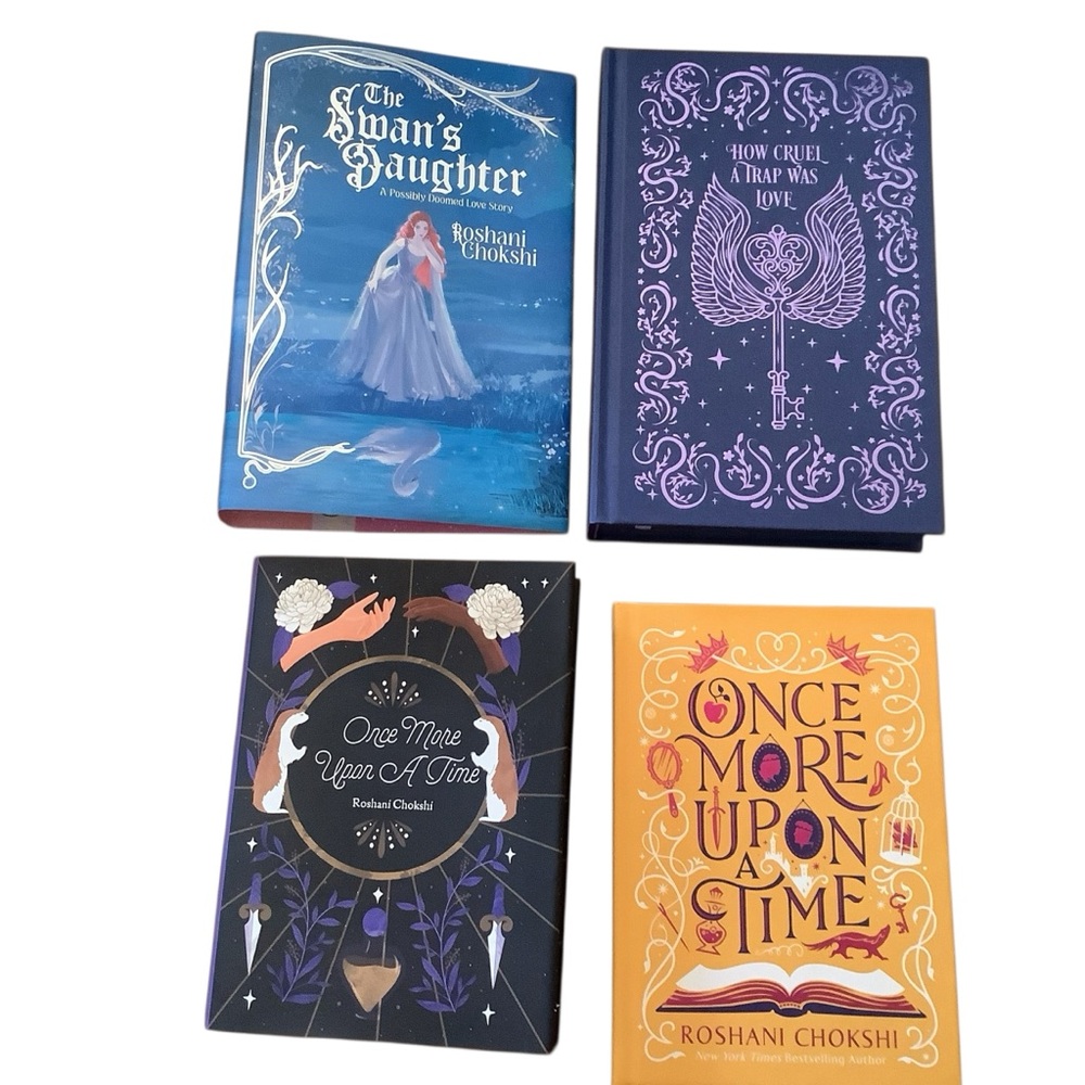 Lot Roshani Chokshi The Swan’s Daughter and Once More Upon A Time HC